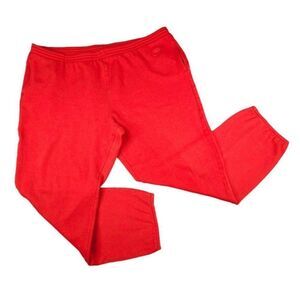 Vintage Nike Sweatpants Mens Size Large Red 80s 90s Gray Tag Joggers Streetwear